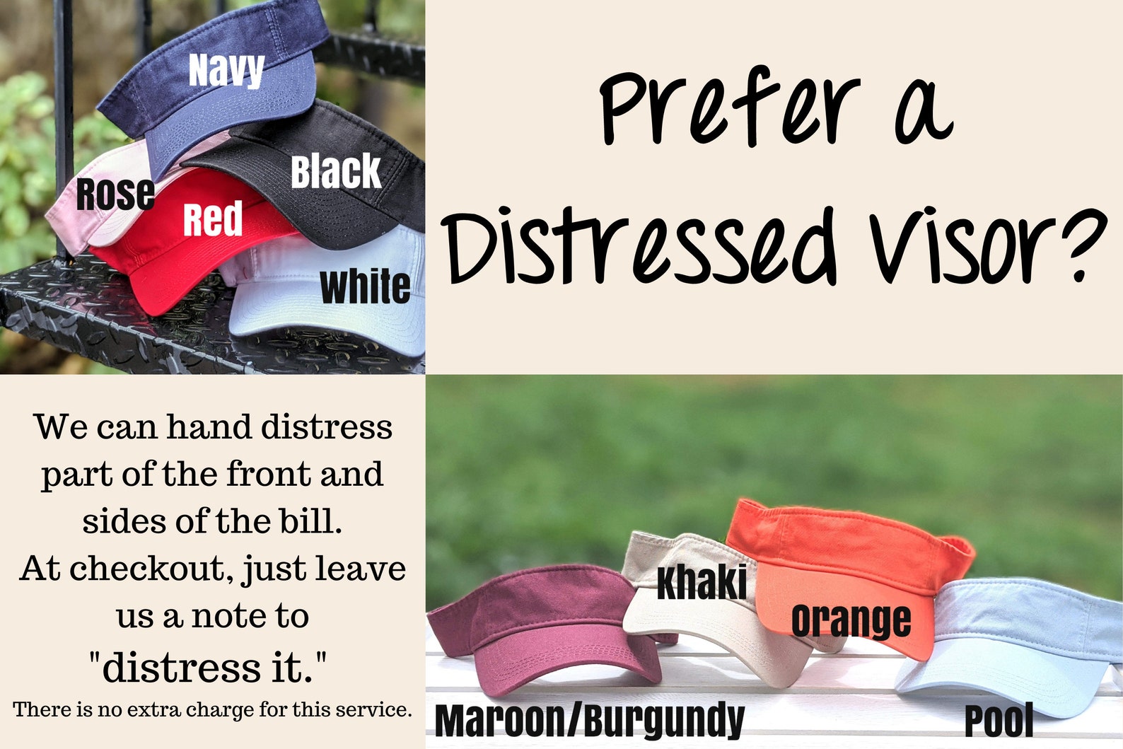 Visor With Name Custom Text Visor Embroidered Visor Name Etsy