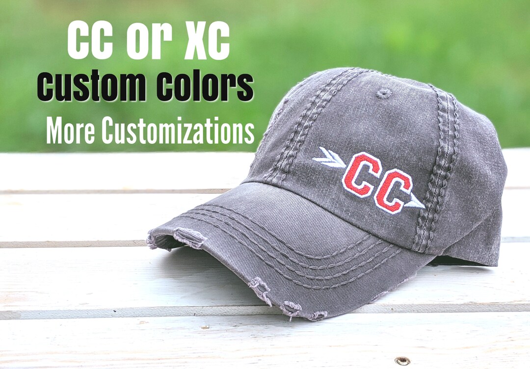 Cross Country Hat, Cross Country Baseball Cap, Cross Country Running