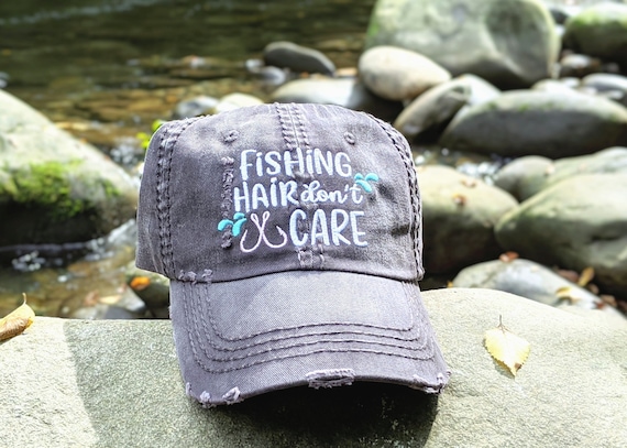Women's Fishing Hat, Fishing Hat, Fishing Hat With Hooks, Fishing Hair  Don't Care Hat, Fishing Clothing, Fishing Gift, Fishing Gear -  Canada
