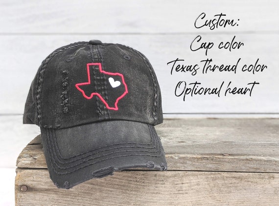 Buy Women's Texas Baseball Cap, Women's Texas Hat, Texas Baseball Cap,  Texas Hat, Texas Birthday Gift, Texas Birthday Present, Texas Clothing  Online in India 