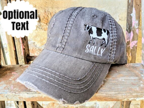 cow baseball hat