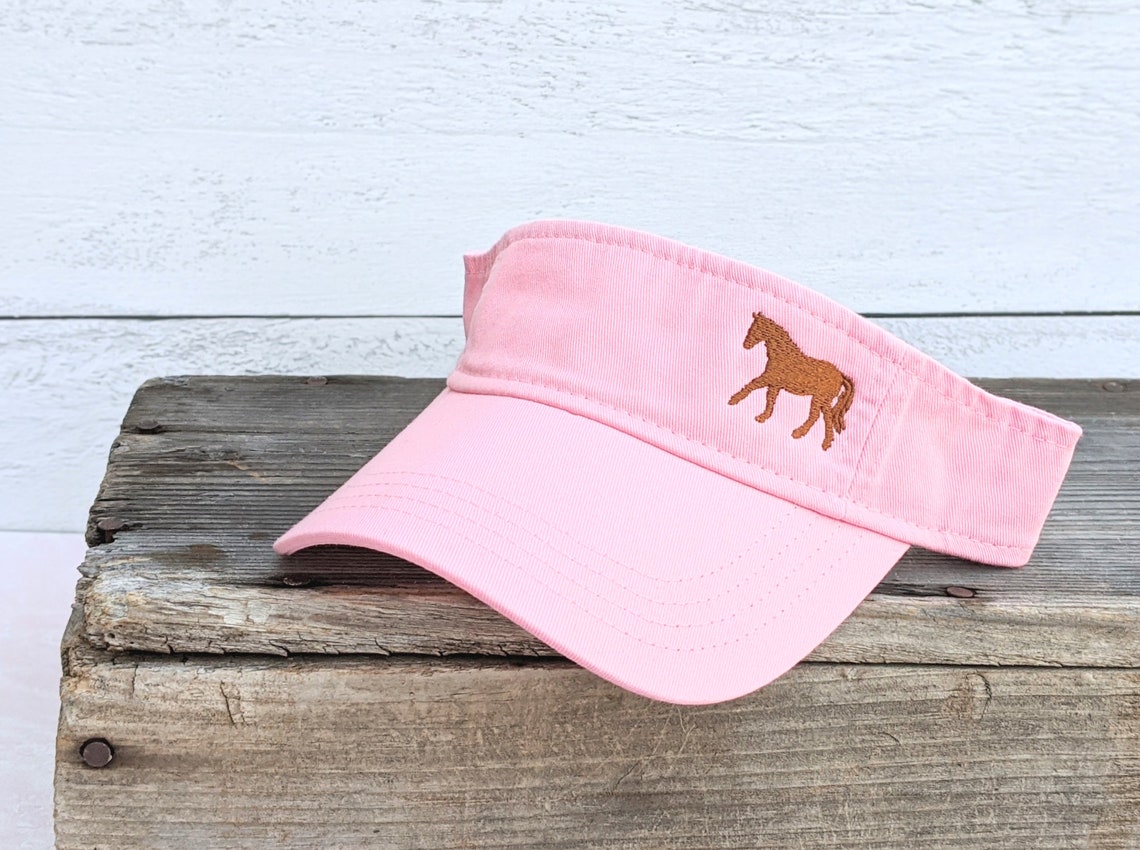 Women's Horse Visor Horse Visor Visor With Horse Etsy