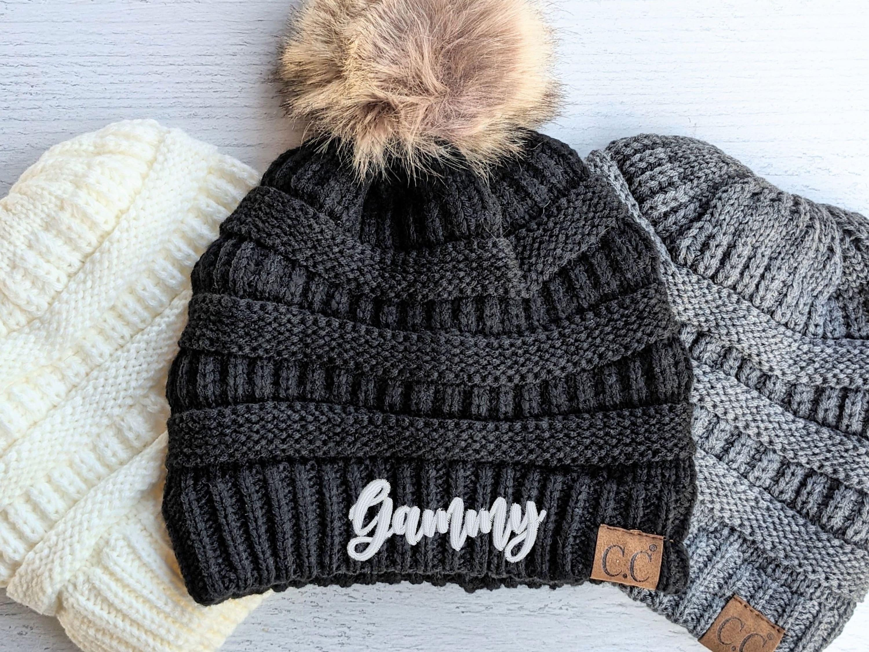 Carhartt Beanie Handmade in USA Pom Cap Set Carhartt Pom Cuffed Beanies | Rogers Sporting Goods main image 3