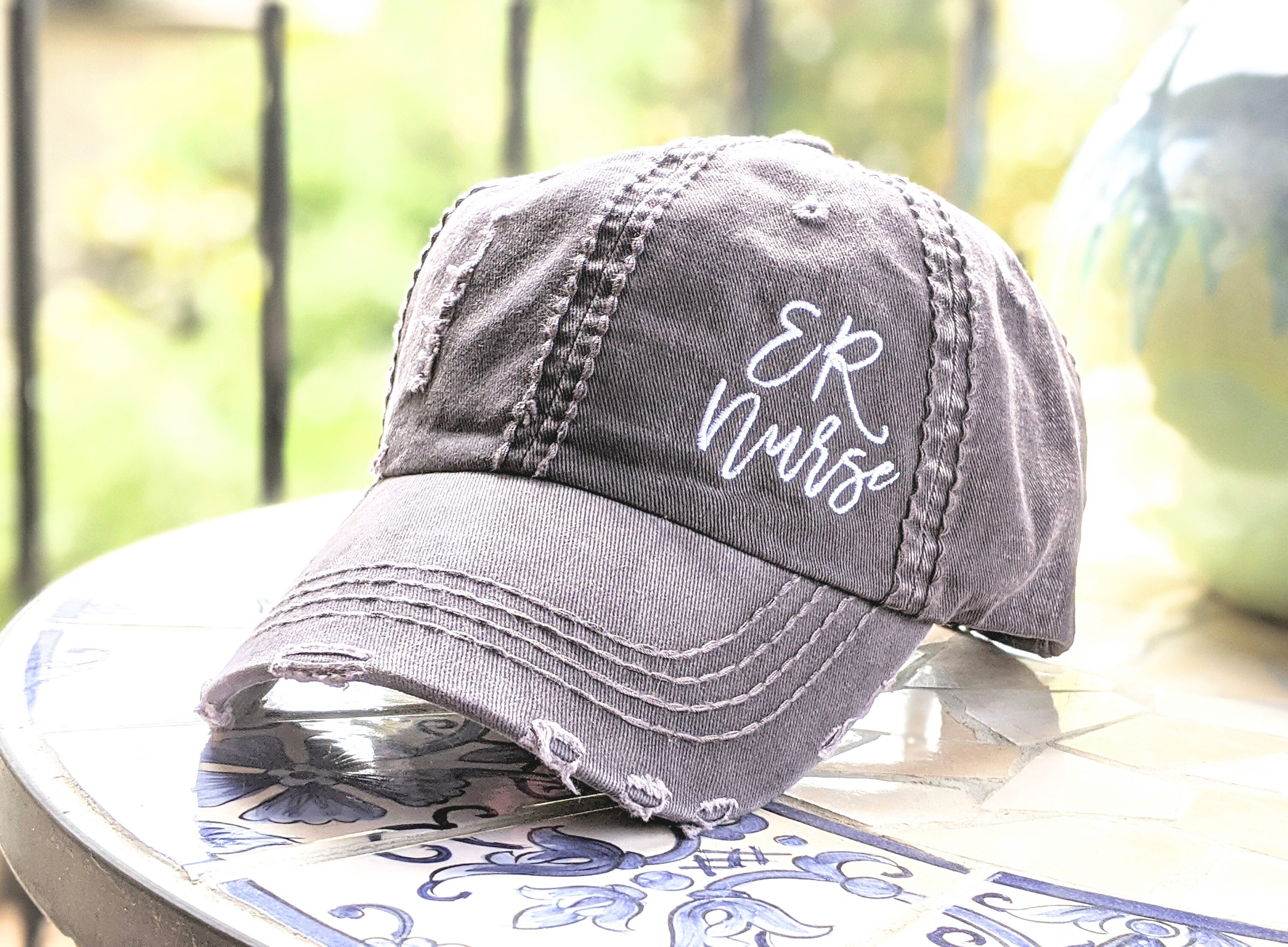ER Nurse Baseball Cap ER Nurse Hat 