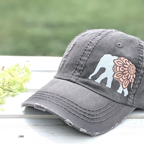 Women's Elephant Hat Elephant Baseball Cap Women's Etsy