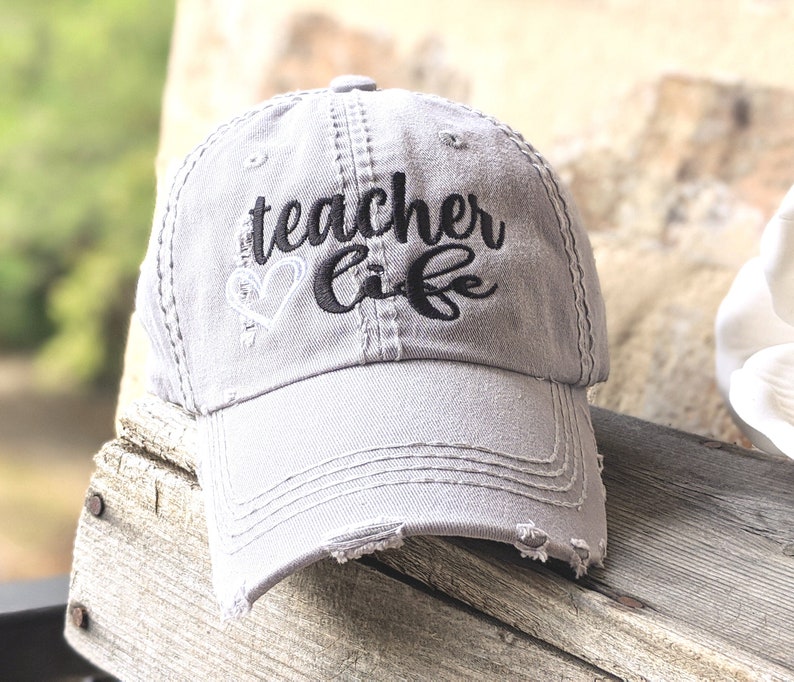 Teacher Life Hat Women's Teacher Hat Women's Teacher Etsy