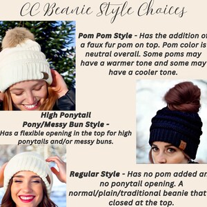 Thin Blue Line Beanie, Flag Heart Optional Badge Number, LEO Wife Mom, Winter Hat imagem 4