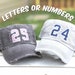 see more listings in the Sports Jersey Number Hat section