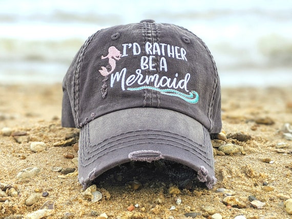 Womens I'd Rather Be A Mermaid Tshirt | Birthday Party Gift Womens I'd Rather Be A Mermaid Tshirt | Birthday Party Gift