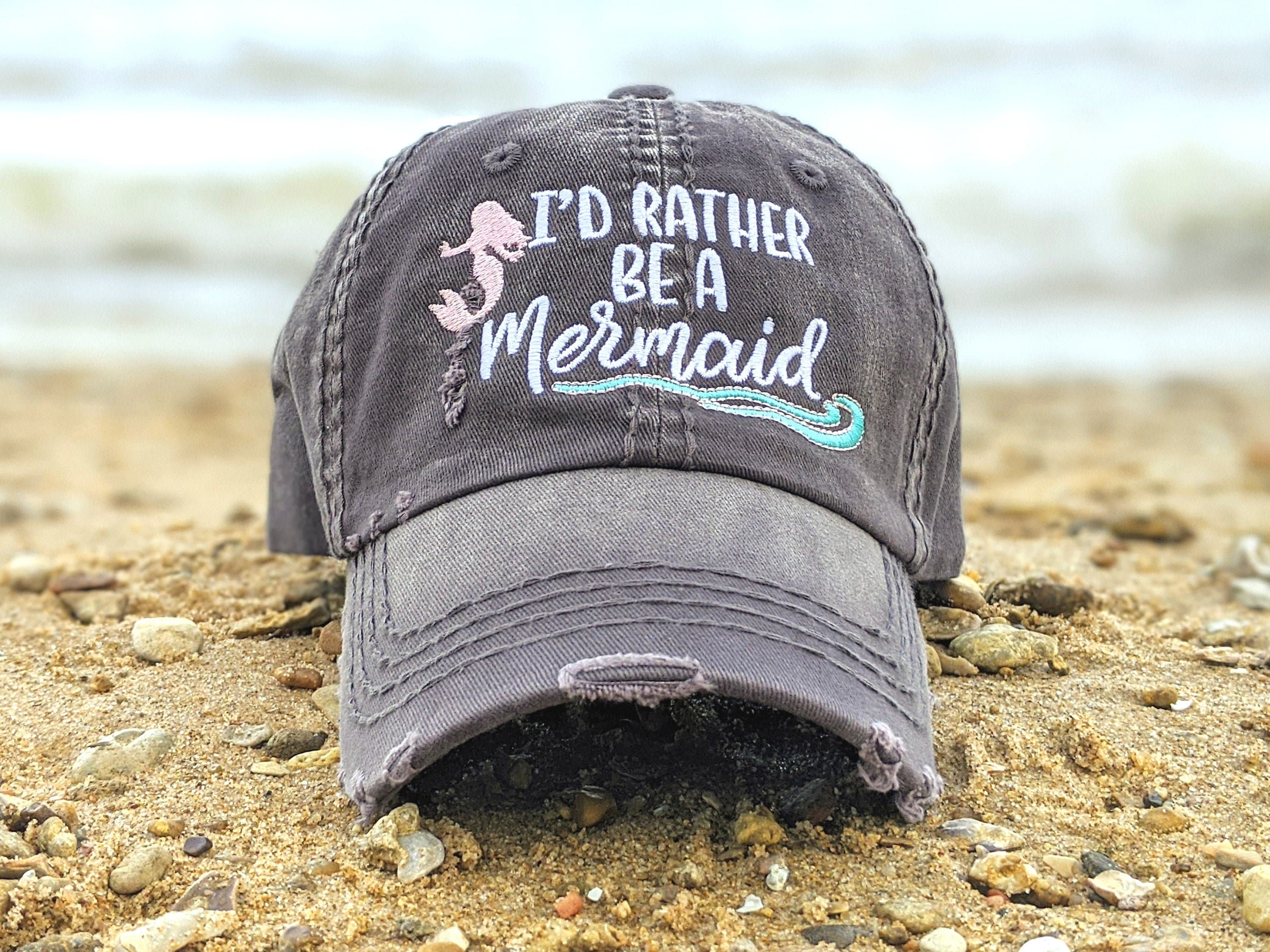 Womens I'd Rather Be A Mermaid Tshirt | Birthday Party Gift Womens I'd Rather Be A Mermaid Tshirt | Birthday Party Gift