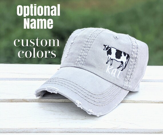 Custom Snapback Hats for Men & Women Cartoon Cow Embroidery Cotton Snapback Custom Snapback Hats for Men & Women Cartoon Cow Embroidery Cotton Snapback
