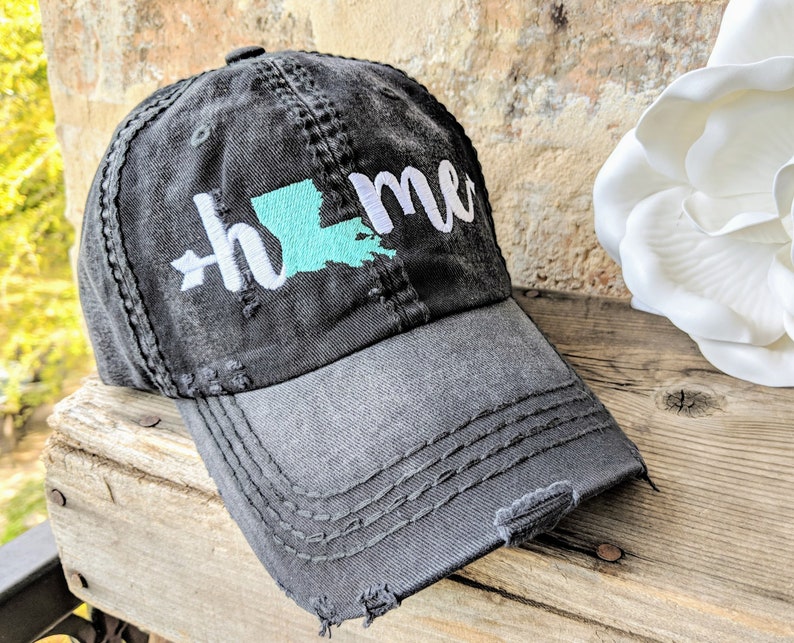 Women's Louisiana Hat Women's Louisiana Baseball Cap Etsy