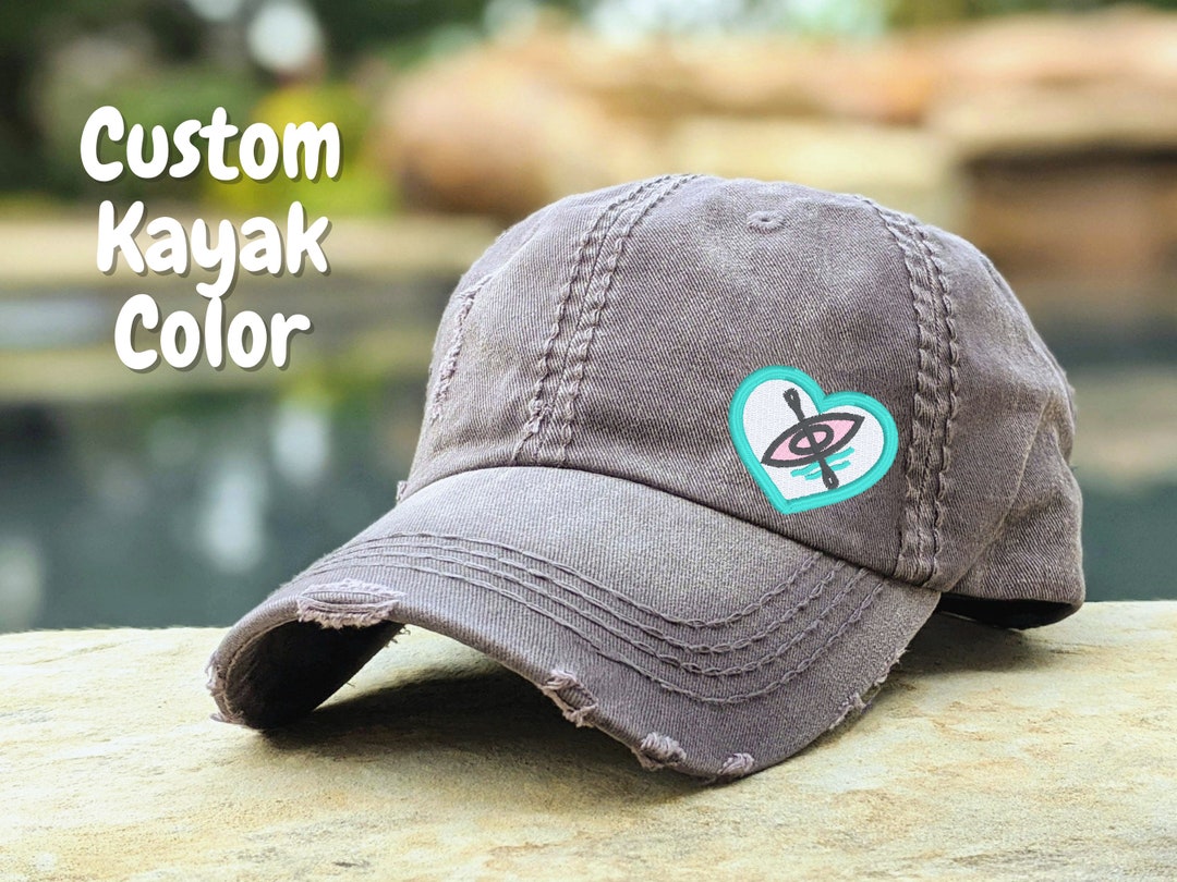 Women's Kayaking Hat Women's Kayak Baseball Cap Etsy
