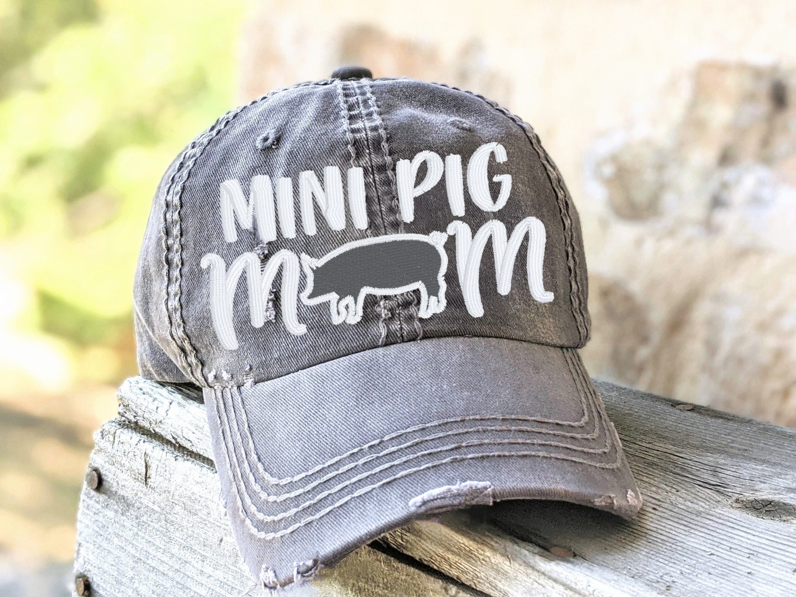 Pig baseball sales cap