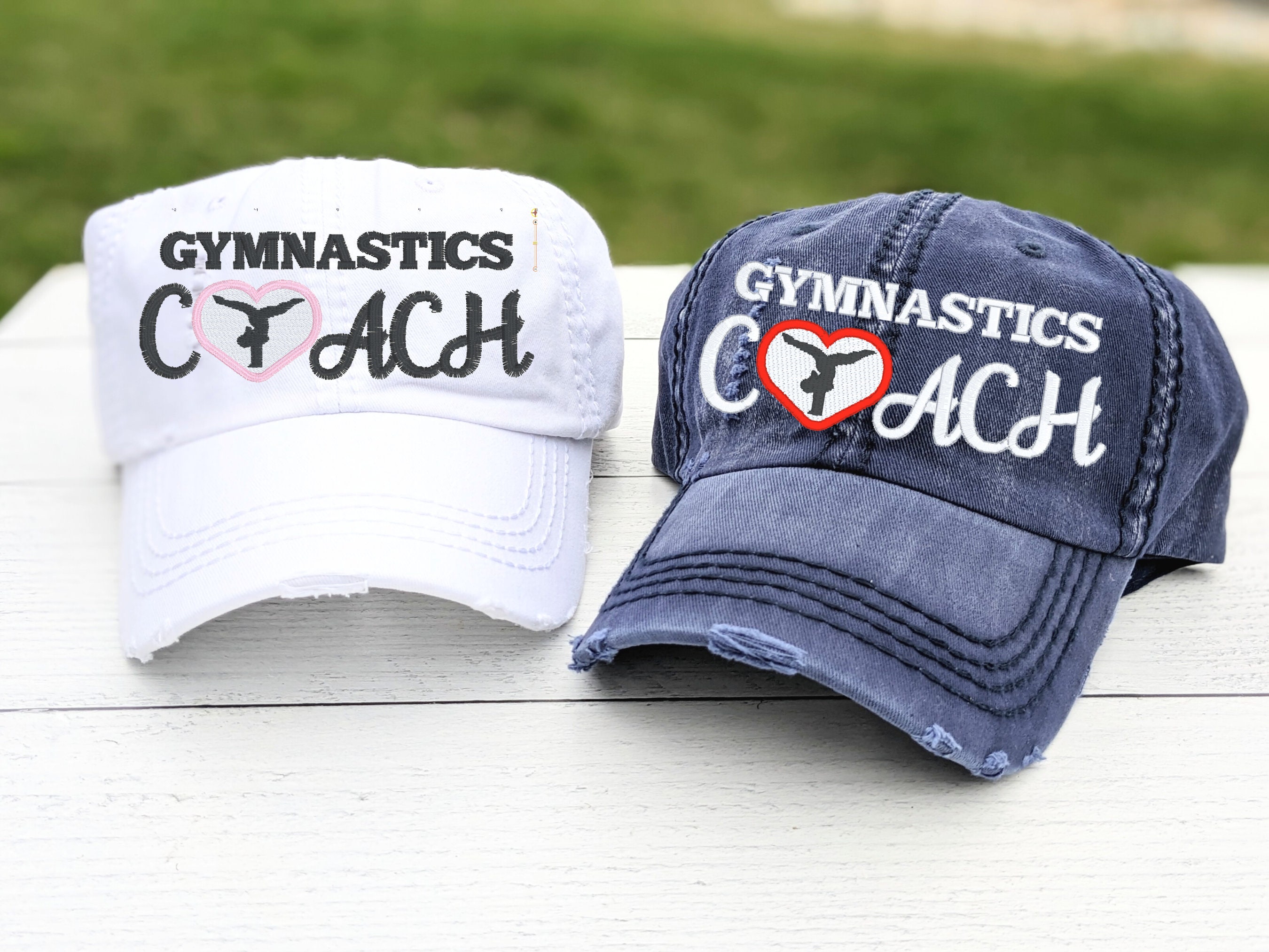 Women's Gymnastics Coach Hat Baseball Cap, Embroidered