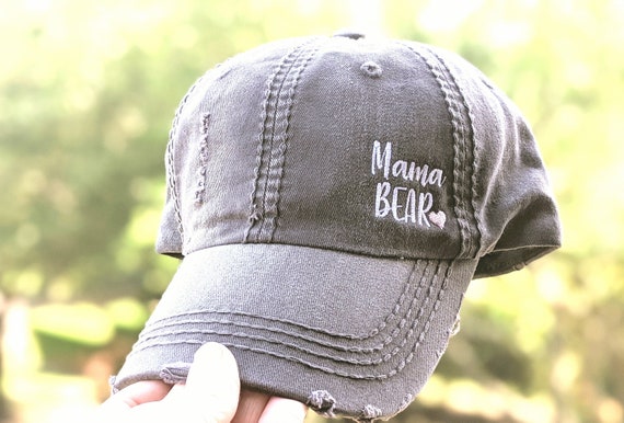 Mama Bear Hat Mama Bear Baseball Cap 