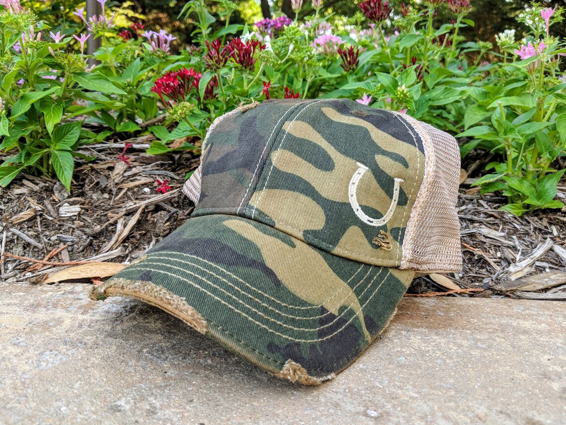 Women's Horseshoe Hat Horseshoe Hat Hat With Horseshoe Etsy