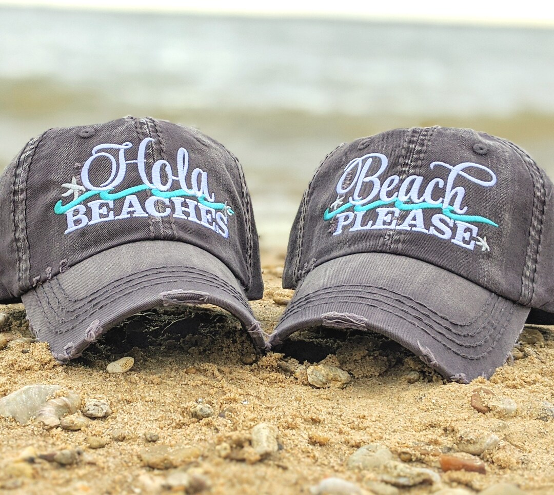 Welder Caps Trucker Hat- Beaches Booze Besties Honeysuckle Style