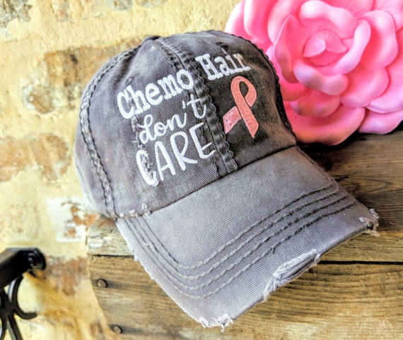 breast cancer baseball cap