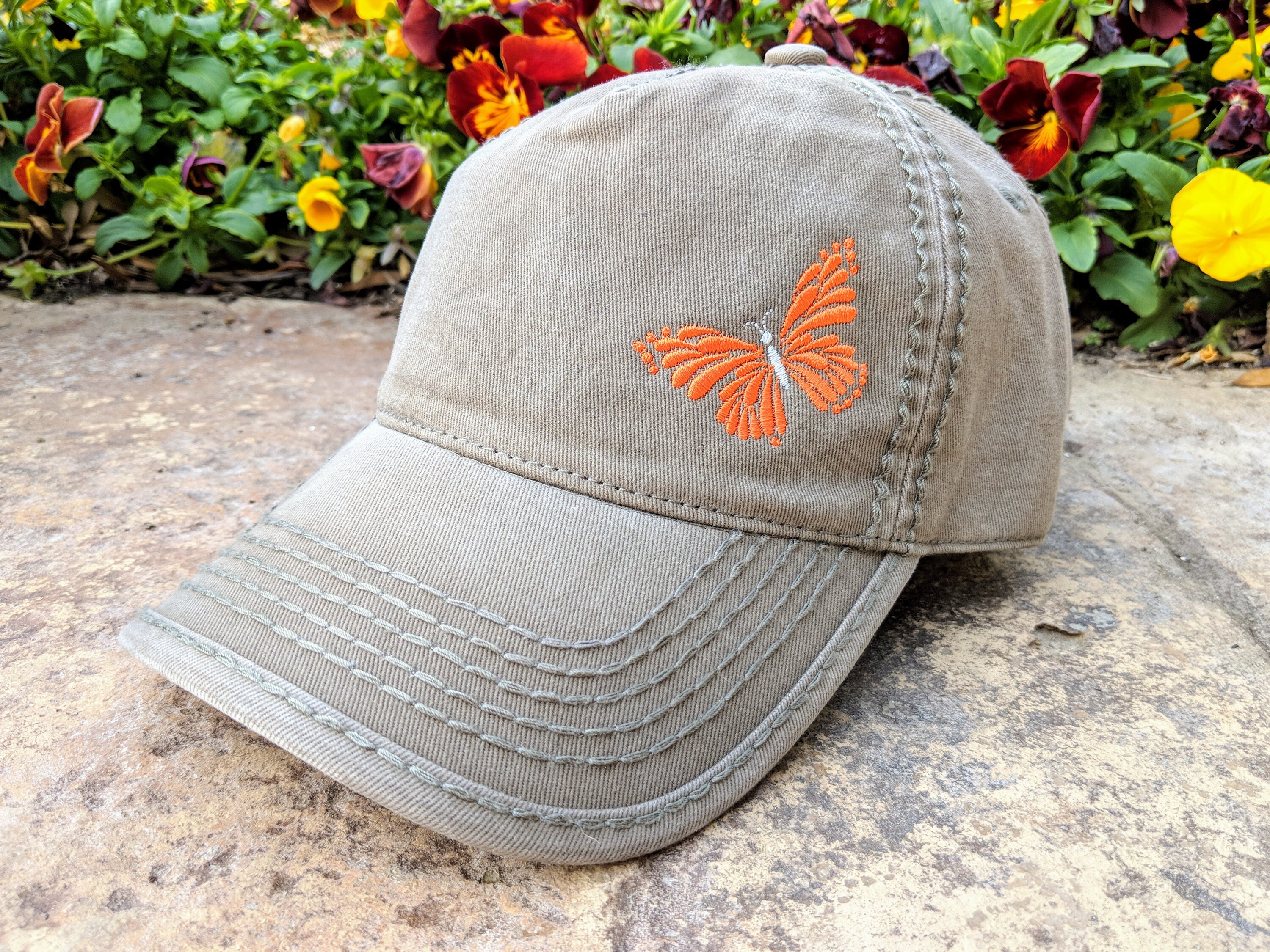 Butterfly High Ponytail Cap Butterfly 