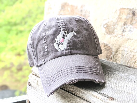 Hat, West Virginia Baseball Cap 