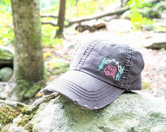 Camping Hat Camper Hat Hiking Hat 