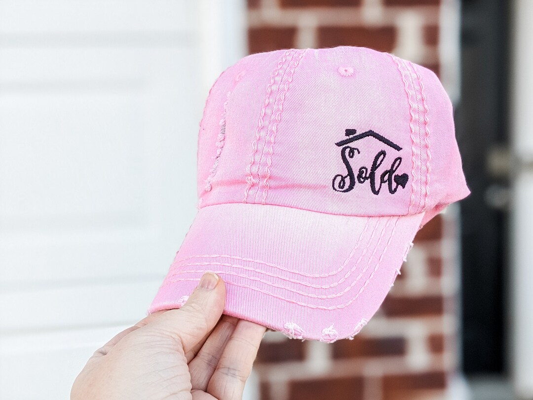 Women's Sold Hat Sold Baseball Cap Real Estate Hat Real Etsy