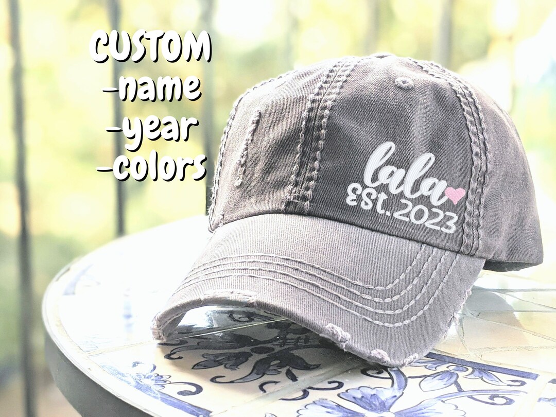 Women's Name Nickname Est. Custom With Year Lala Gigi Mimi Nana Yaya