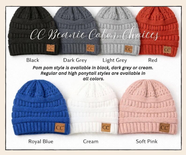 Thin Blue Line Beanie, Flag Heart Optional Badge Number, LEO Wife Mom, Winter Hat imagem 5