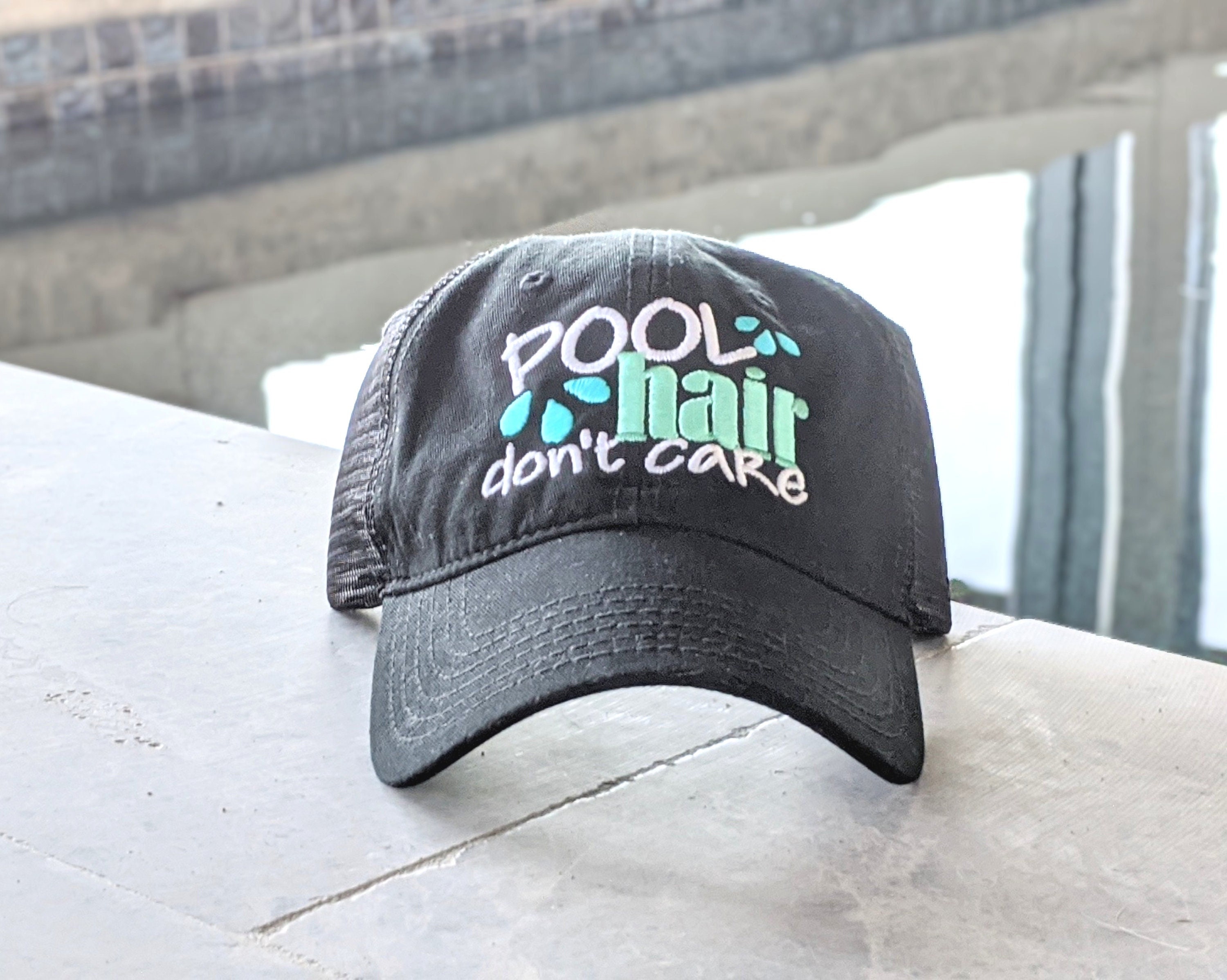 Messy Bun Cap Pool Baseball Cap 
