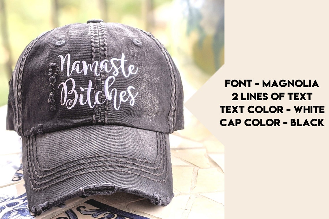 Women's custom text hat custom text hat custom text Etsy