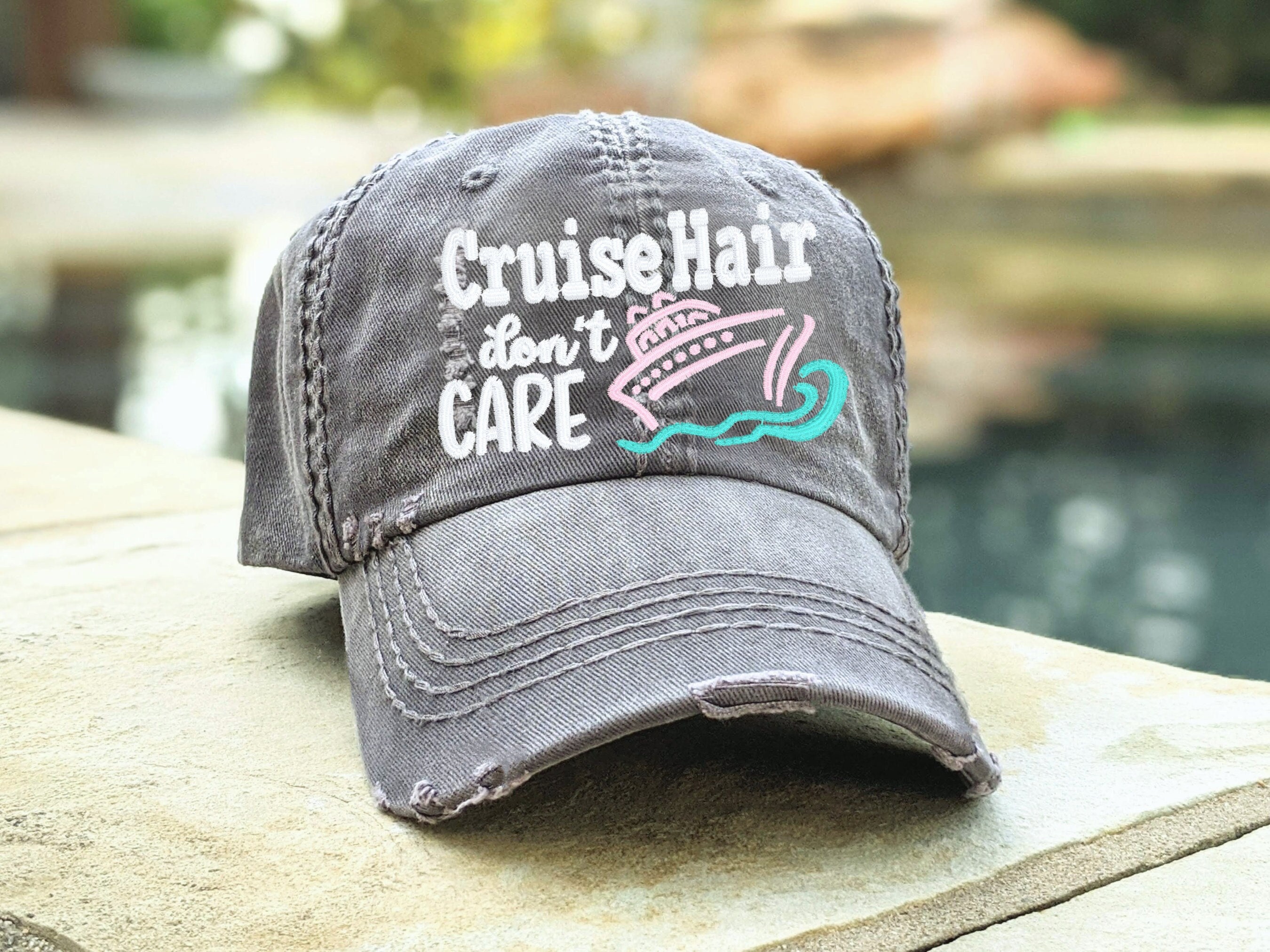 Cruise Baseball Cap, Women's Cruise Hat, Women's Cruise Gift