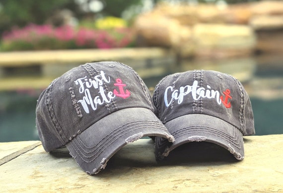 Women's Boat Hat Captain Hat Crew Hat 