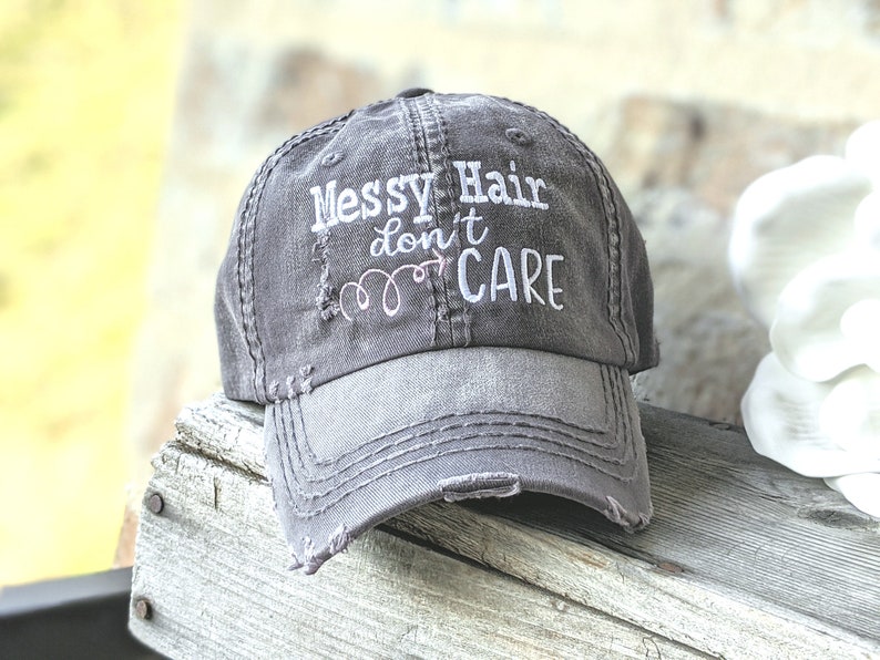 Baseball Cap Bad Hair Day Hat 