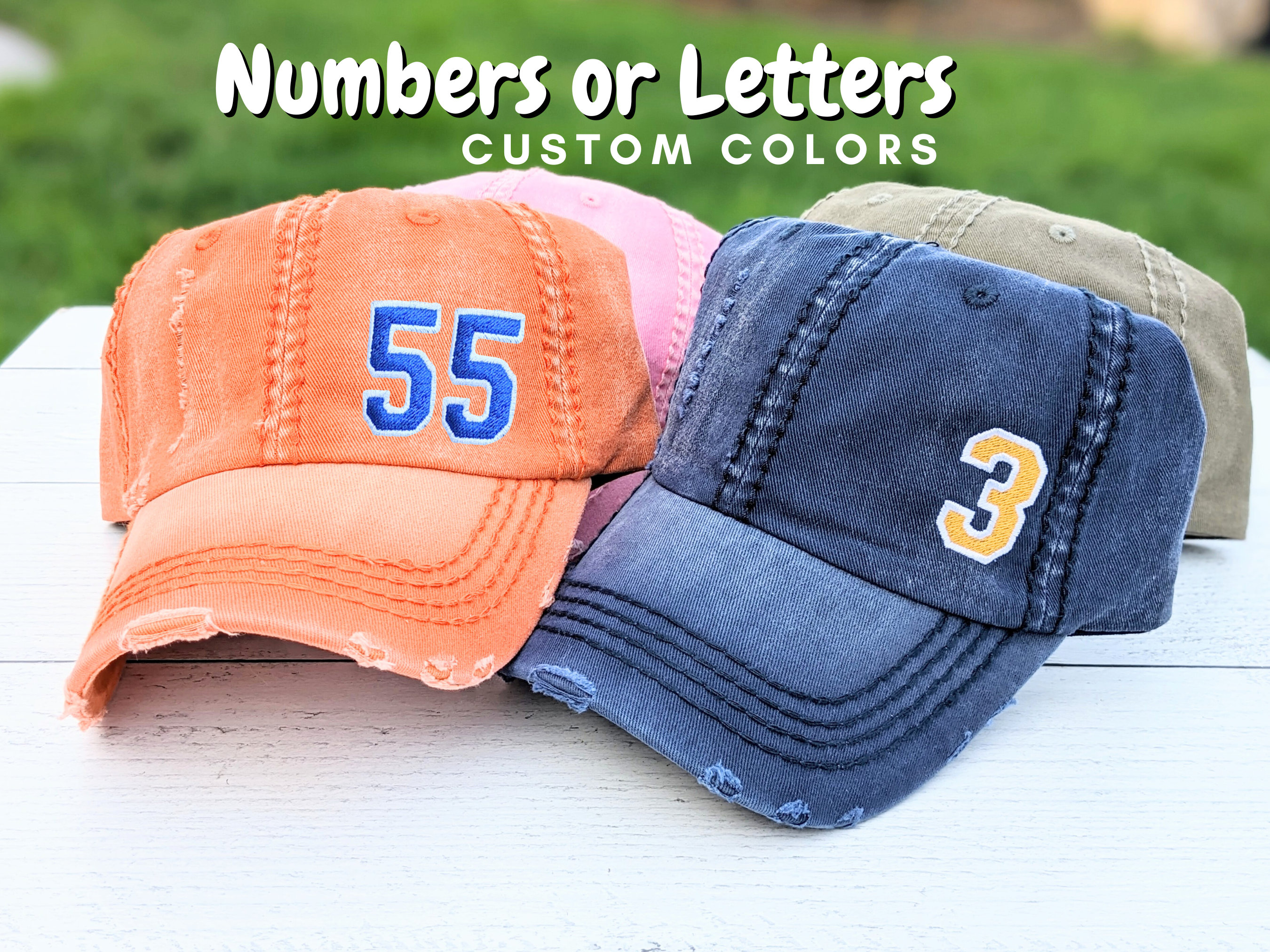 Little League Hats Etsy