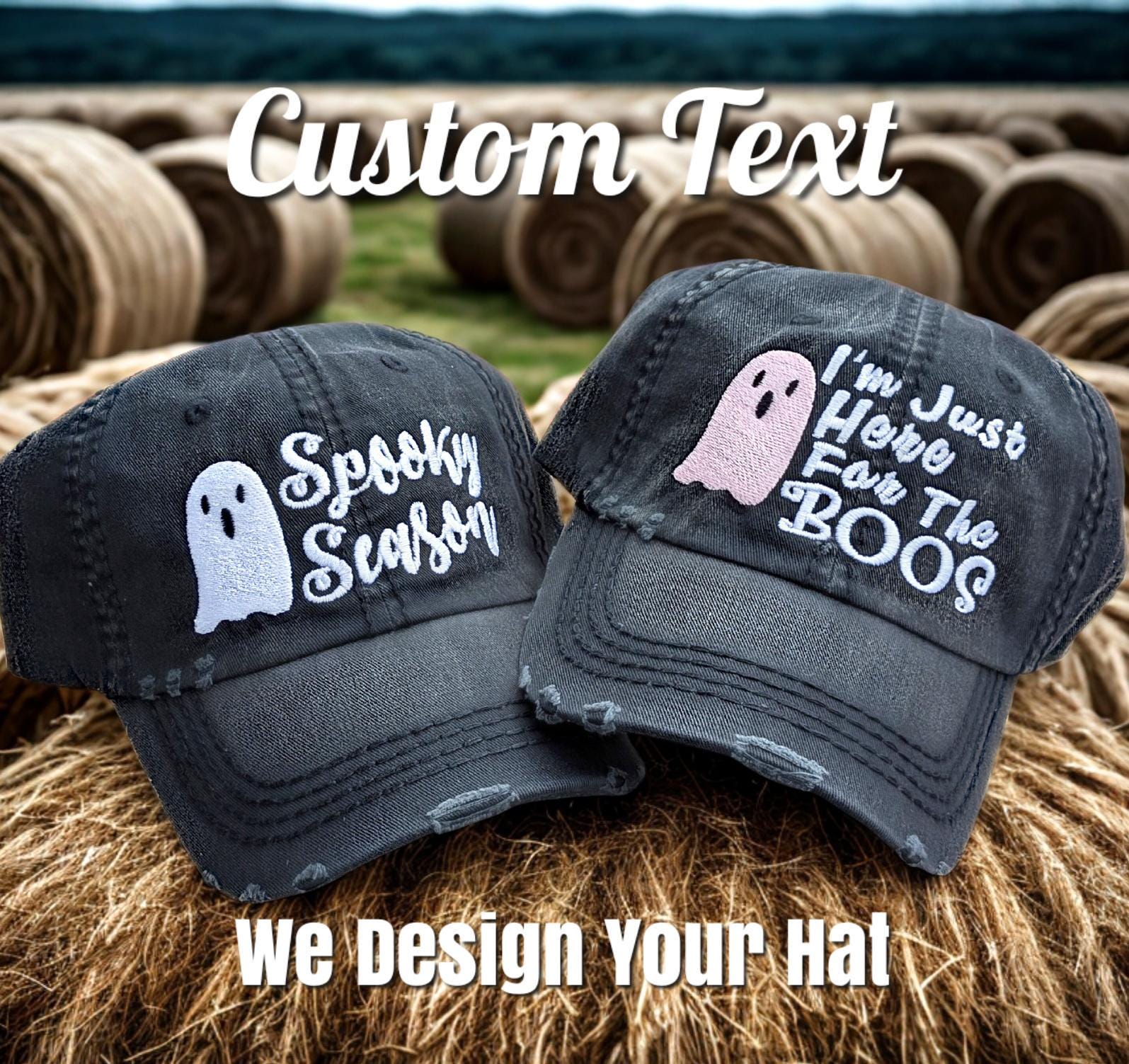NEW | ? GHOST HIM | Ghost Emoji ? Embroidered Women’s Hat Baseball Cap Women’s Ghost Him main image 4