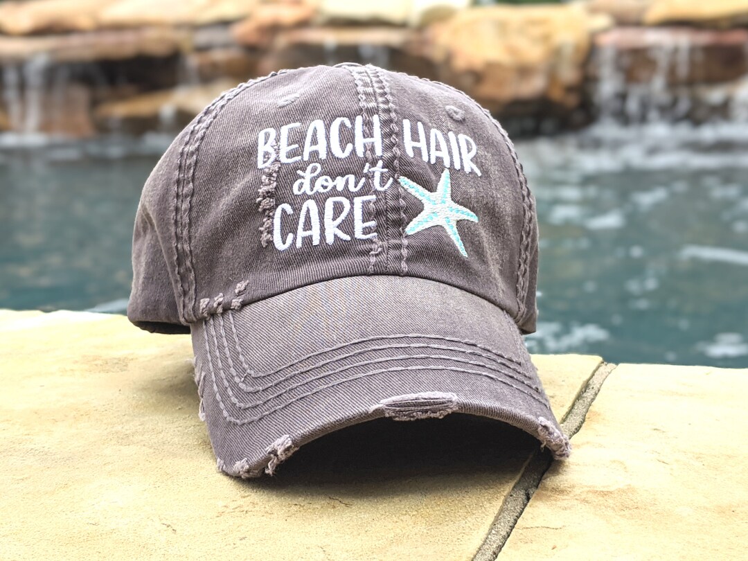 Women's Beach Baseball Cap Beach Baseball Cap Beach Hat Etsy