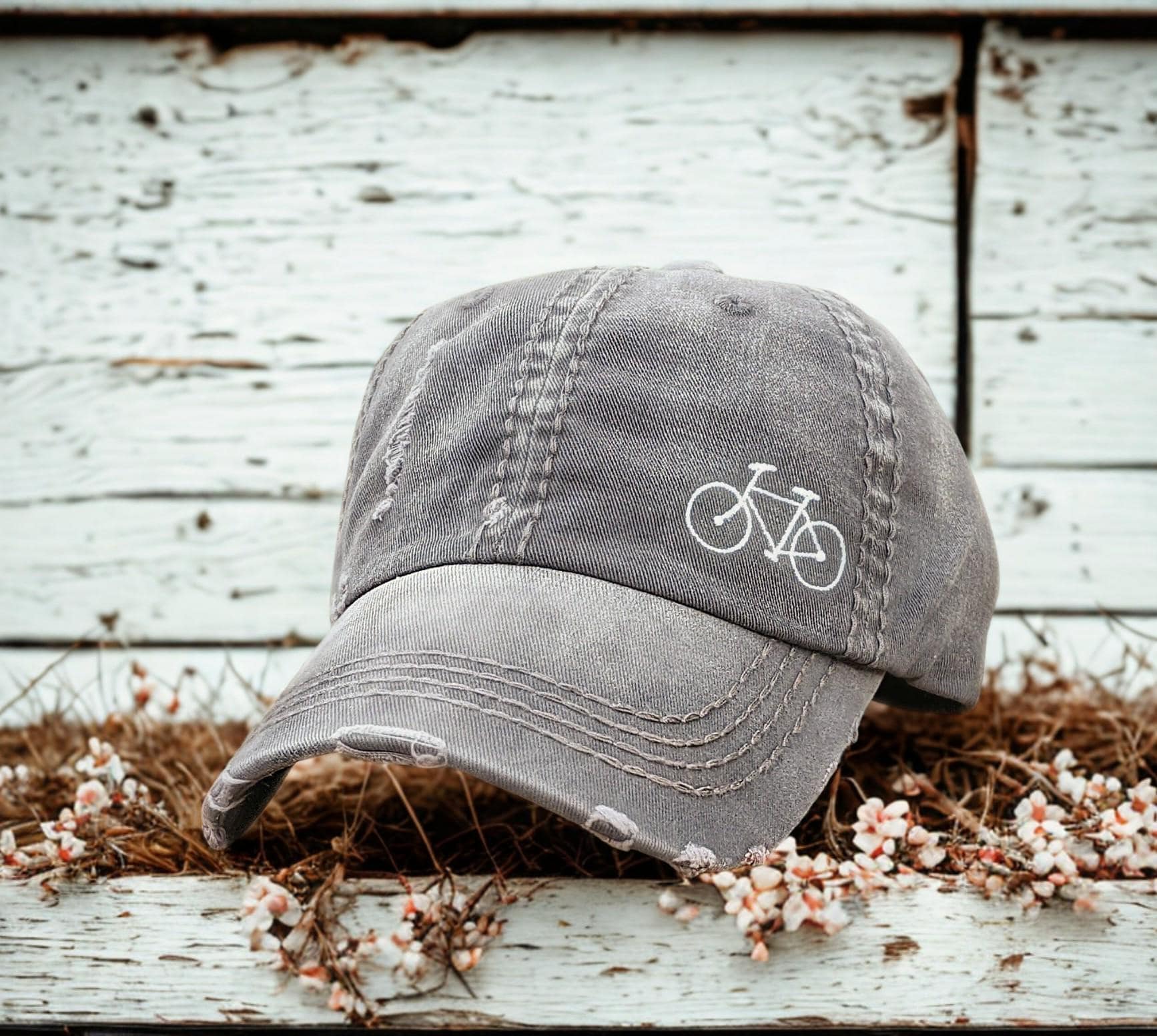 Casquette Cycliste Lucien Vintage – Blanc – Fabriquée En France – Old School