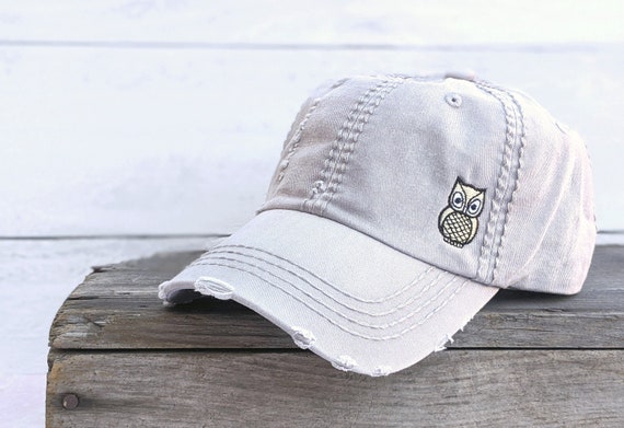 Owl Hat Hat With Owl Owl Baseball Cap 