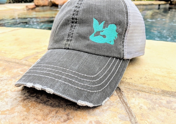 mermaid baseball cap