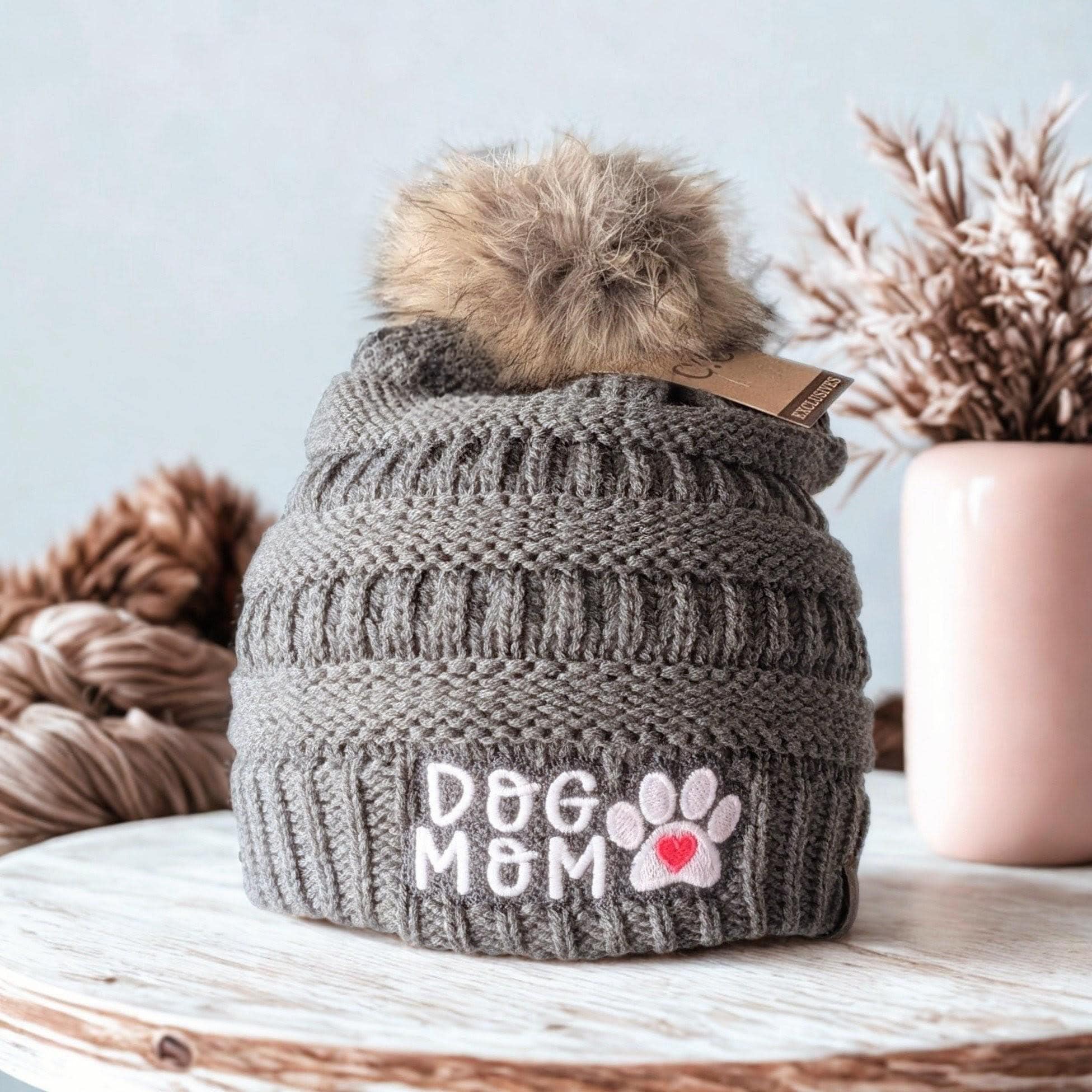 Paw Print‎ Classic CC Beanie Customized Paw Print Cuffed Beanie – Pawed Apparel main image 3