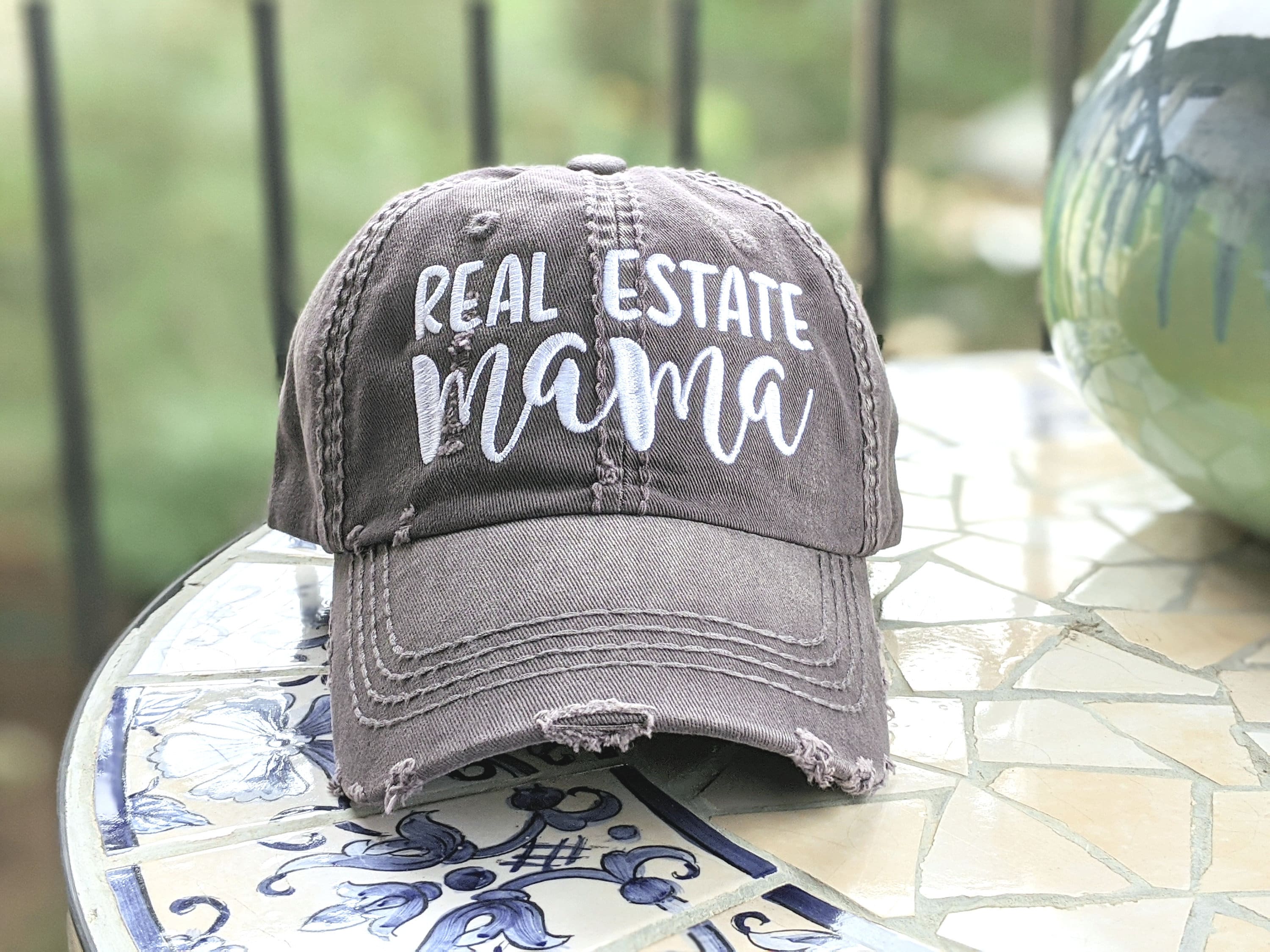 Real Estate Mama Hat Real Estate Hat Real Estate Clothing Etsy
