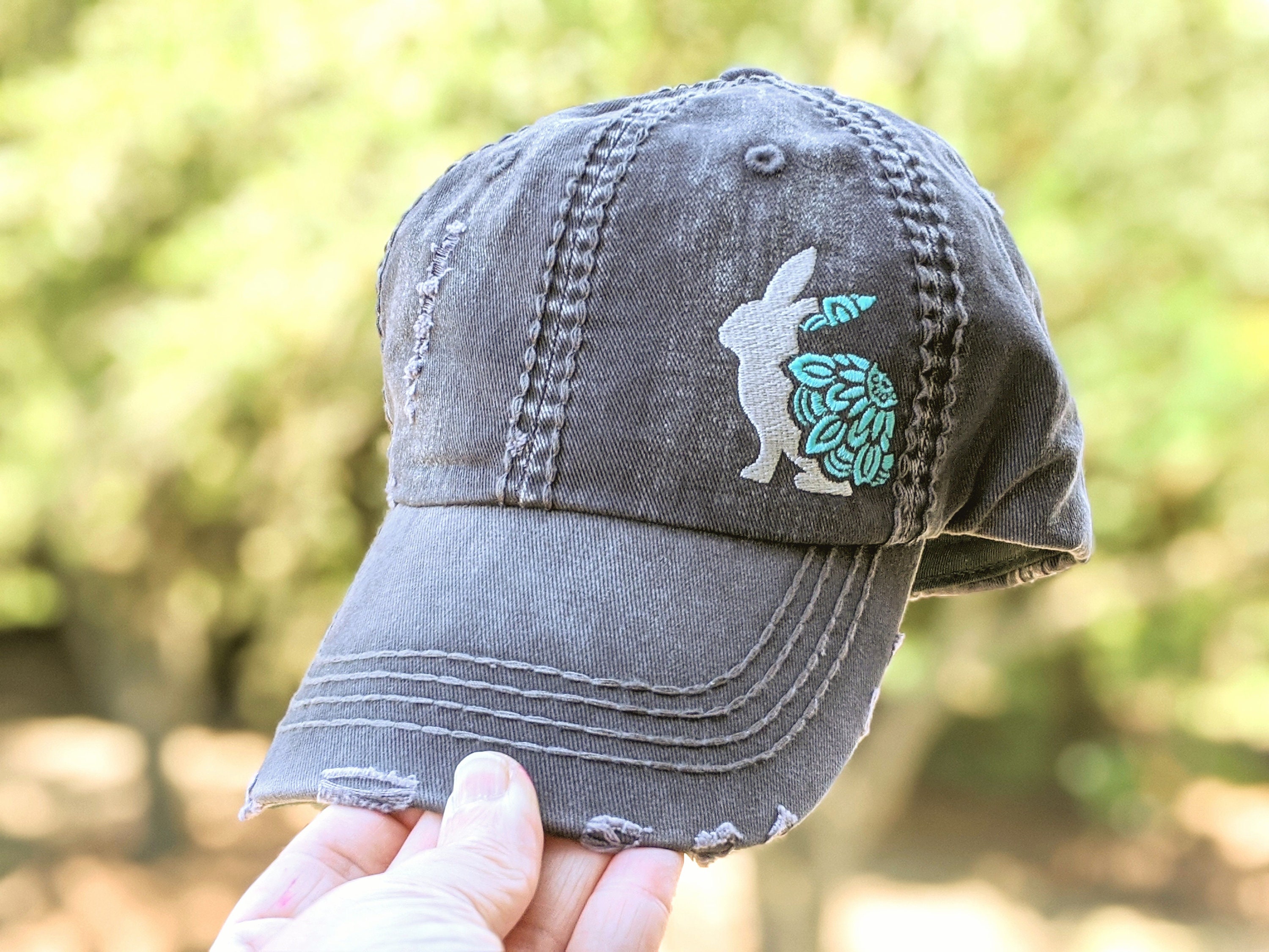 Women's Rabbit Hat Rabbit Baseball Cap 
