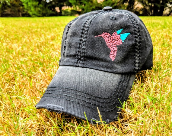 hummingbird baseball cap