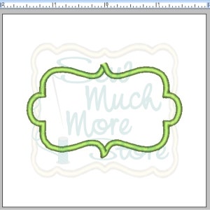 BORDER &quot;E&quot; from PACK #2 - 3 INCH - Applique – Machine Embroidery File | applique | fancy | patch