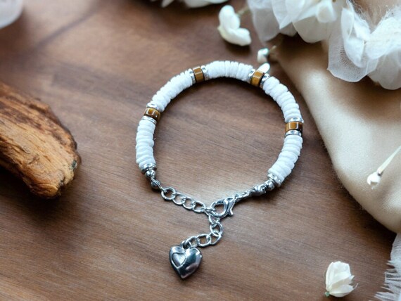 Bracciale Avvolgente Con Cristalli E Pietre Naturali - Placcato Oro 18k, Estensibile Per Donne