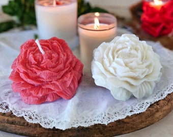 Peony candle - Soy wax