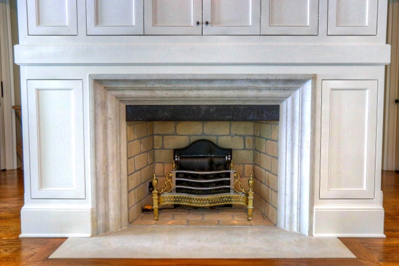 Eloise Luxury Stone Fireplace Surround, Concrete Fireplace Surround Canada