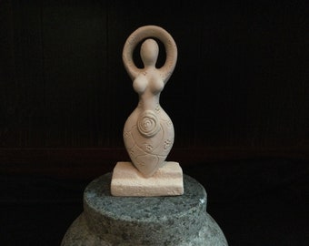 Goddess Statue Wiccan Statue Wicca Goddess Statue Meditation Statue God & Goddess Statues Pagan Statues Druid Goddess Resin Goddess Altar