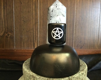 Pentacle Candle Holder Ceramic Candle Holder Altar Candle Holder Chime Candle Holder Glass Candle Holder Witch Candle Holder Wicca Candles
